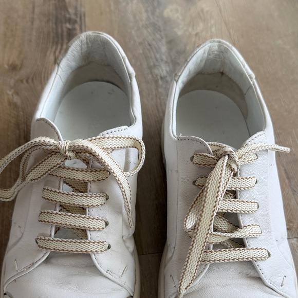 Max Mara white leather lace-up sneakers - Picture 15 of 16